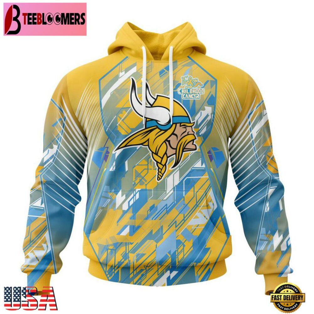 Minnesota Vikings Breast Cancer Hoodie