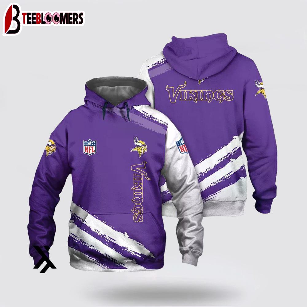 Minnesota Vikings NFL 3D Shirt For Fans