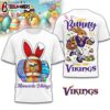 Minnesota Vikings NFL Easter Day 3D Shirt For Fans