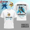 Minnesota Vikings NFL Prostate Cancer Awareness Month 3D Shirt