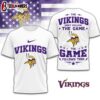 Minnesota Vikings NFL Rule The Field 3D T-Shirt For Fans
