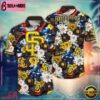 MLB San Diego Padres Patriot Blooms Hawaiian Shirt