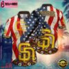 MLB San Diego Padres Patriotic Pride Hawaiian Shirt