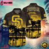 MLB San Diego Padres Sunset Vibes Hawaiian Shirt