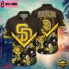 MLB San Diego Padres Tropical Bloom Hawaiian Shirt