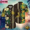 MLB San Diego Padres Tropical Stripe Hawaiian Shirt