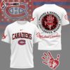 Montreal Canadiens NHL MMIW Awareness 3D T-Shirt