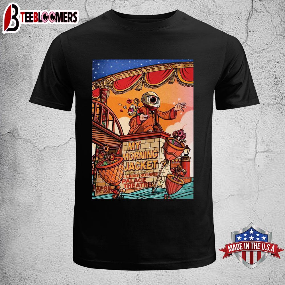My Morning Jacket On Apr 25 2025 At The Louisville Palace Theatre In Unisex T-Shirt