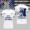 Navy Midshipmen NCAA My Team Against The World 3D Shirt For Fans