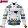 New England Patriots Autism Awareness Hoodie