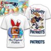 New England Patriots NFL Easter Day 3D Shirt For Fans