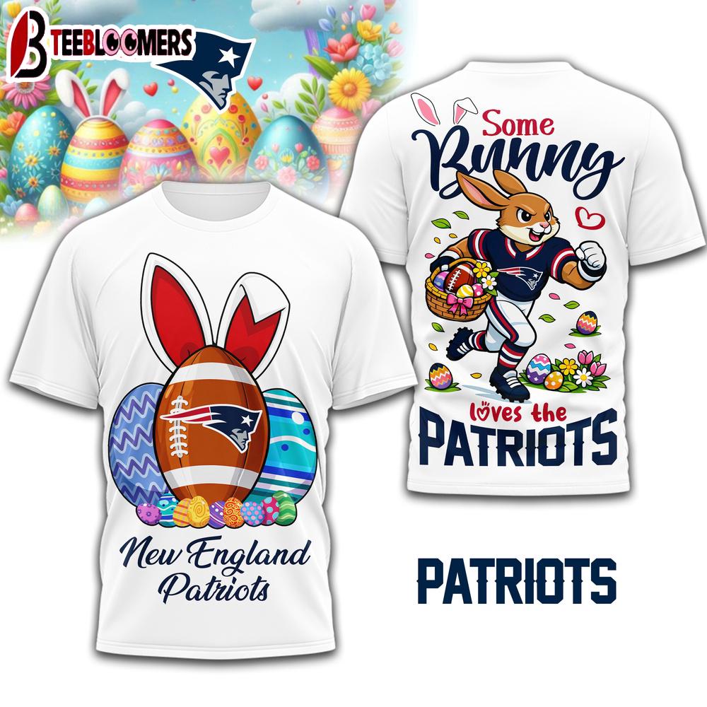 New England Patriots NFL Easter Day 3D Shirt For Fans