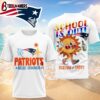 New England Patriots NFL Hello Summer 3D T-Shirt