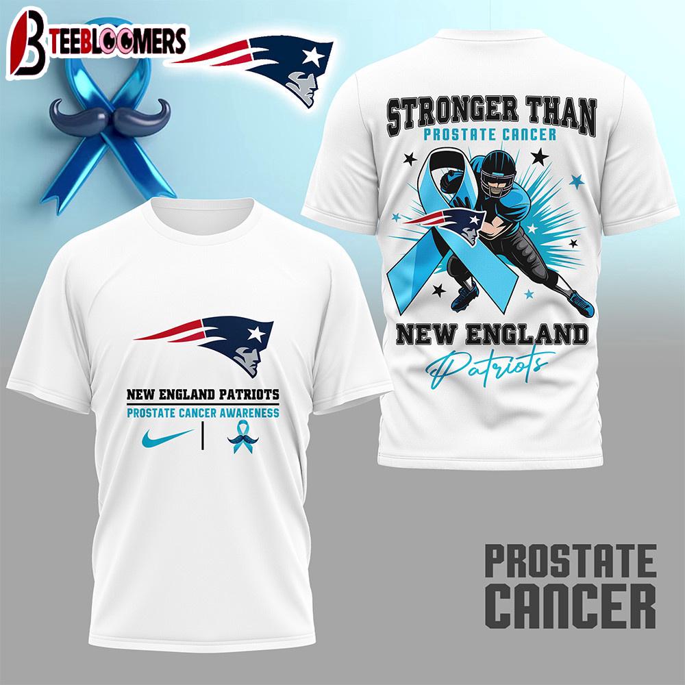 New England Patriots NFL Prostate Cancer Awareness Month 3D Shirt