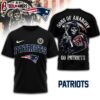 New England Patriots NFL Sons of Anarchy 3D T-Shirt