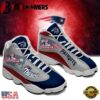 New England Patriots NFL Ver 4 Air Jordan 13 Sneaker - Gift For Fans