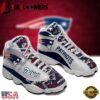 New England Patriots NFL Ver 9 Air Jordan 13 Sneaker - Gift For Fans