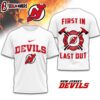 New Jersey Devils NHL Fire Dept 3D Shirt For Fans