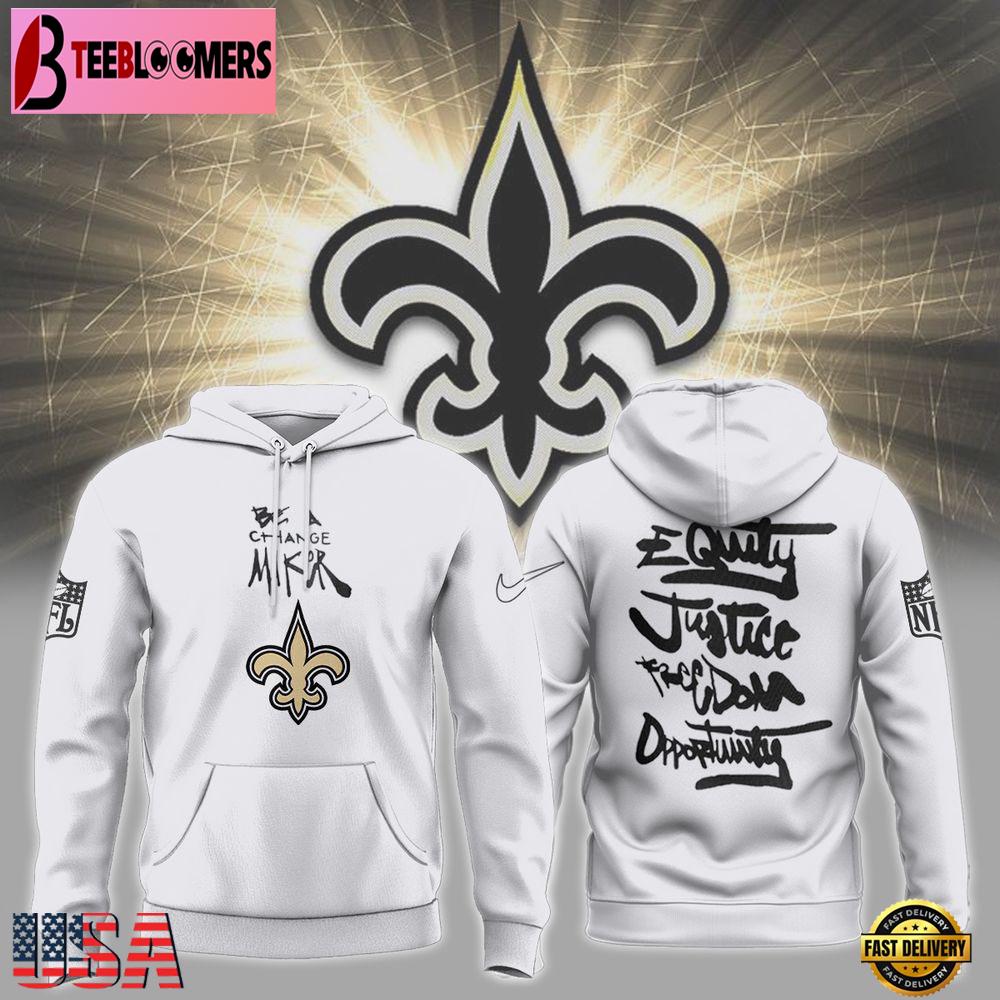 New Orleans Saints Inspire Inspire Be A Change Maker NFL Hoodie
