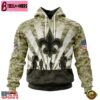 New Orleans Saints Military Hoodie