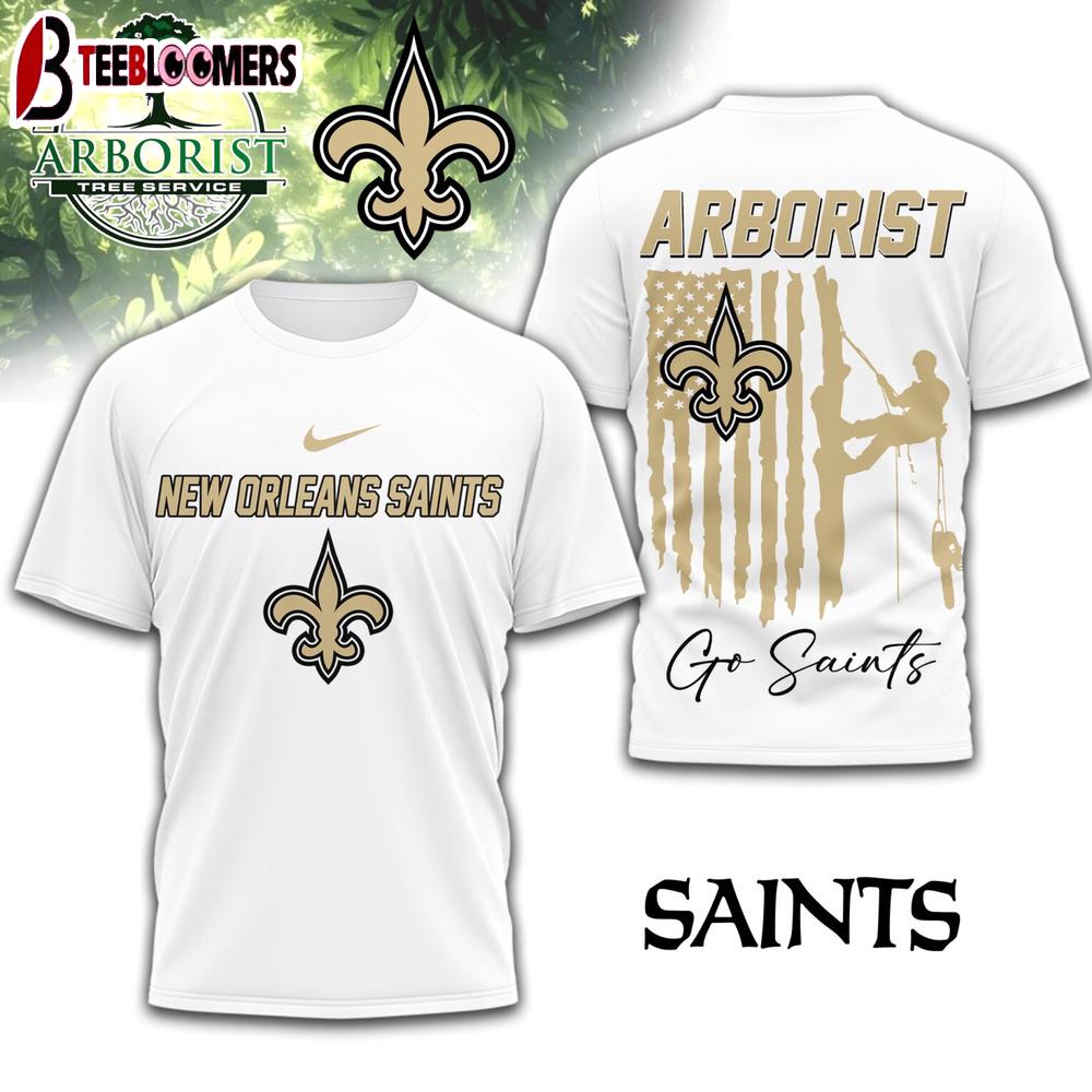 New Orleans Saints NFL Arborist 3D Shirt For Fans