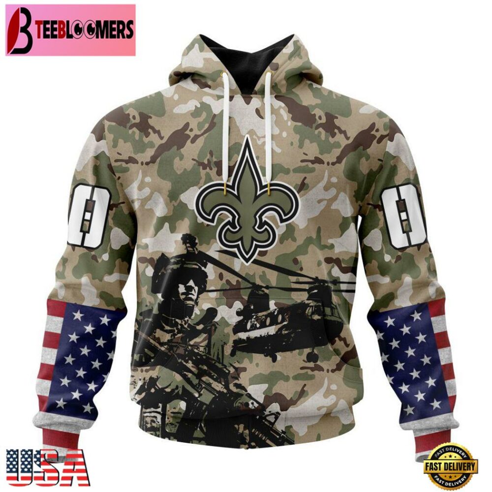 New Orleans Saints Veterans Hoodie