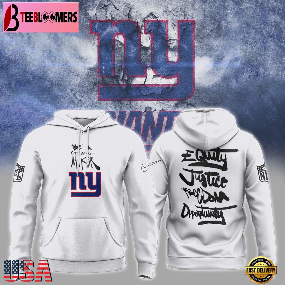 New York Giants Inspire Inspire Be A Change Maker NFL Hoodie