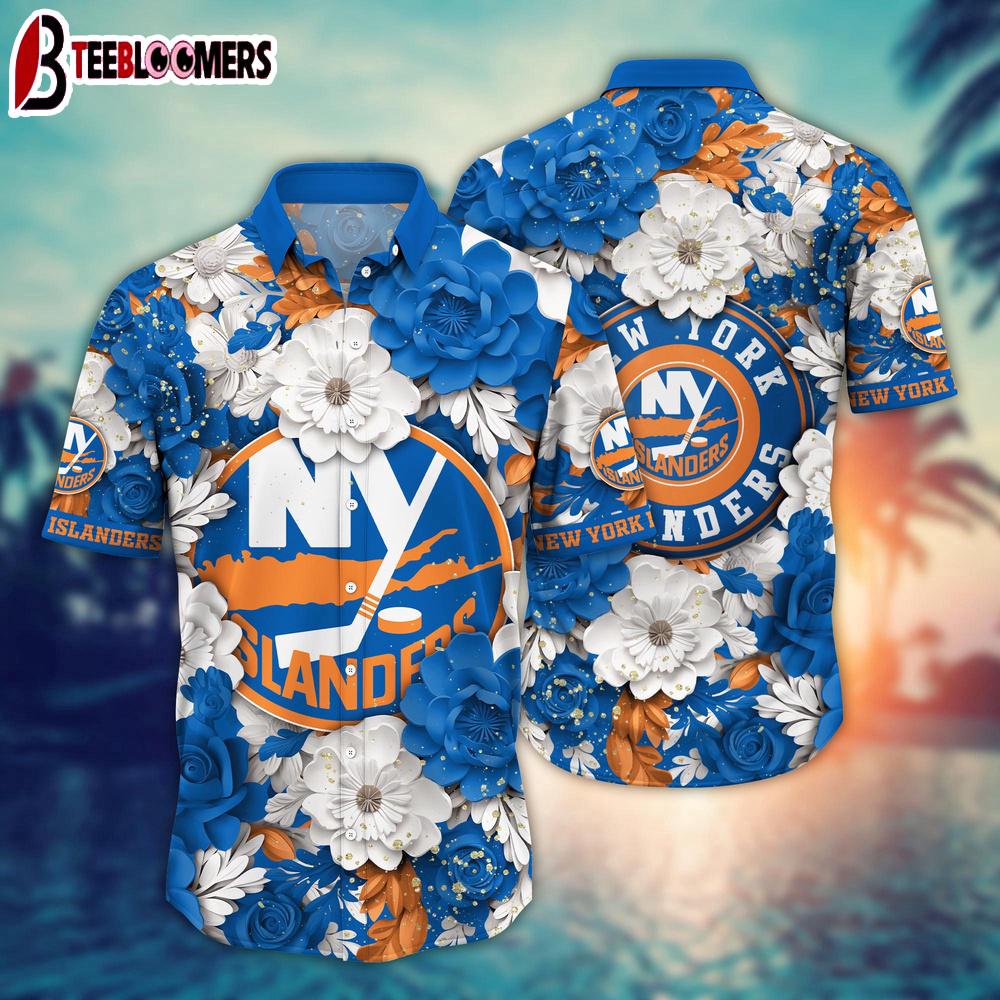 New York Islanders Floral Dream Summer Hawaiian Shirt