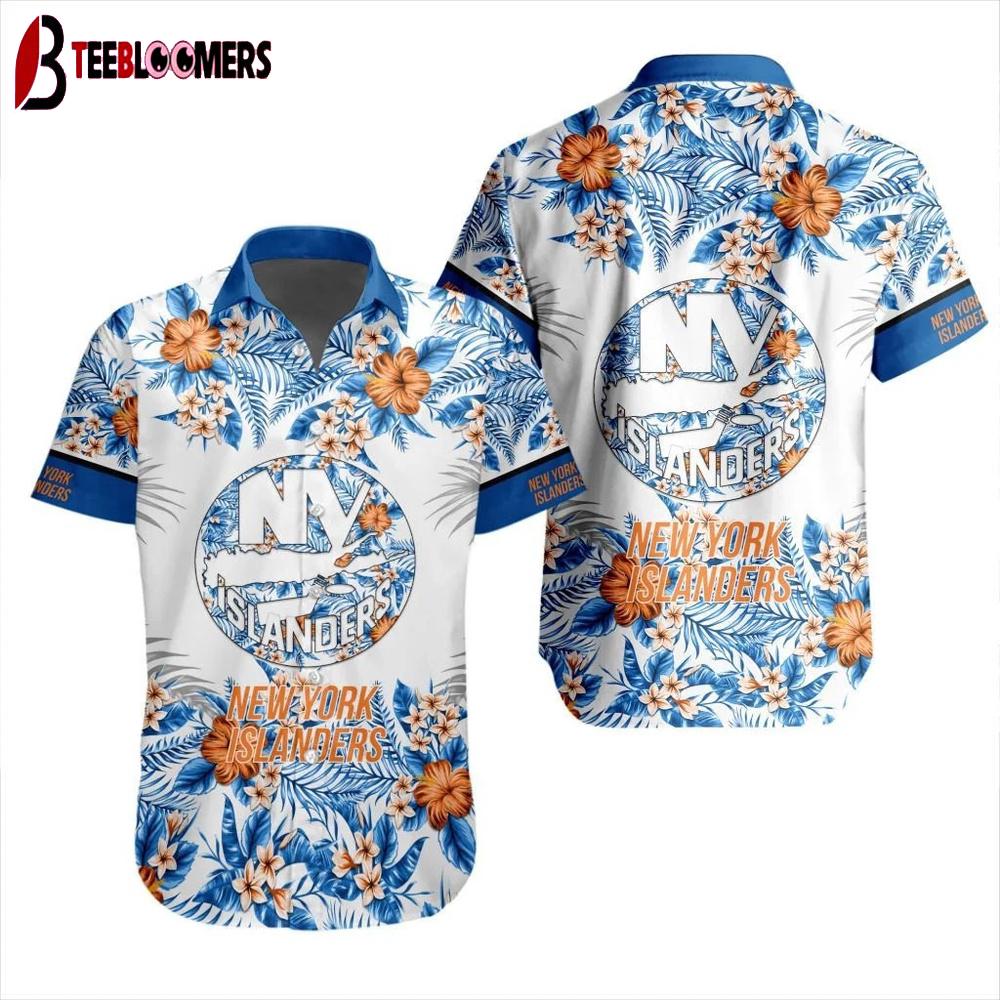 New York Islanders Floral Paradise Summer Hawaiian Shirt