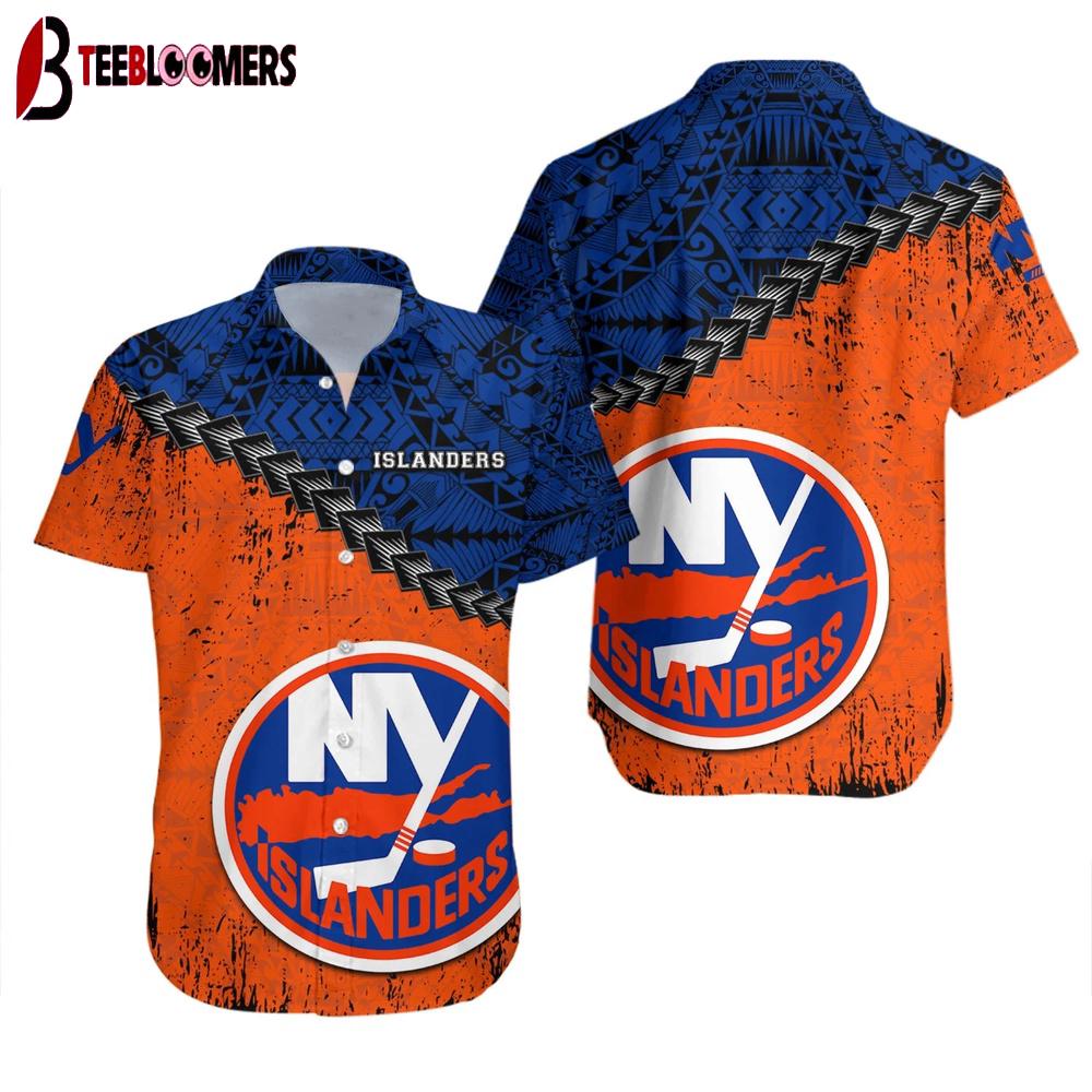 New York Islanders Tribal Vibe Summer Hawaiian Shirt