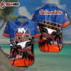 New York Islanders Tropical Paradise Summer Hawaiian Shirt