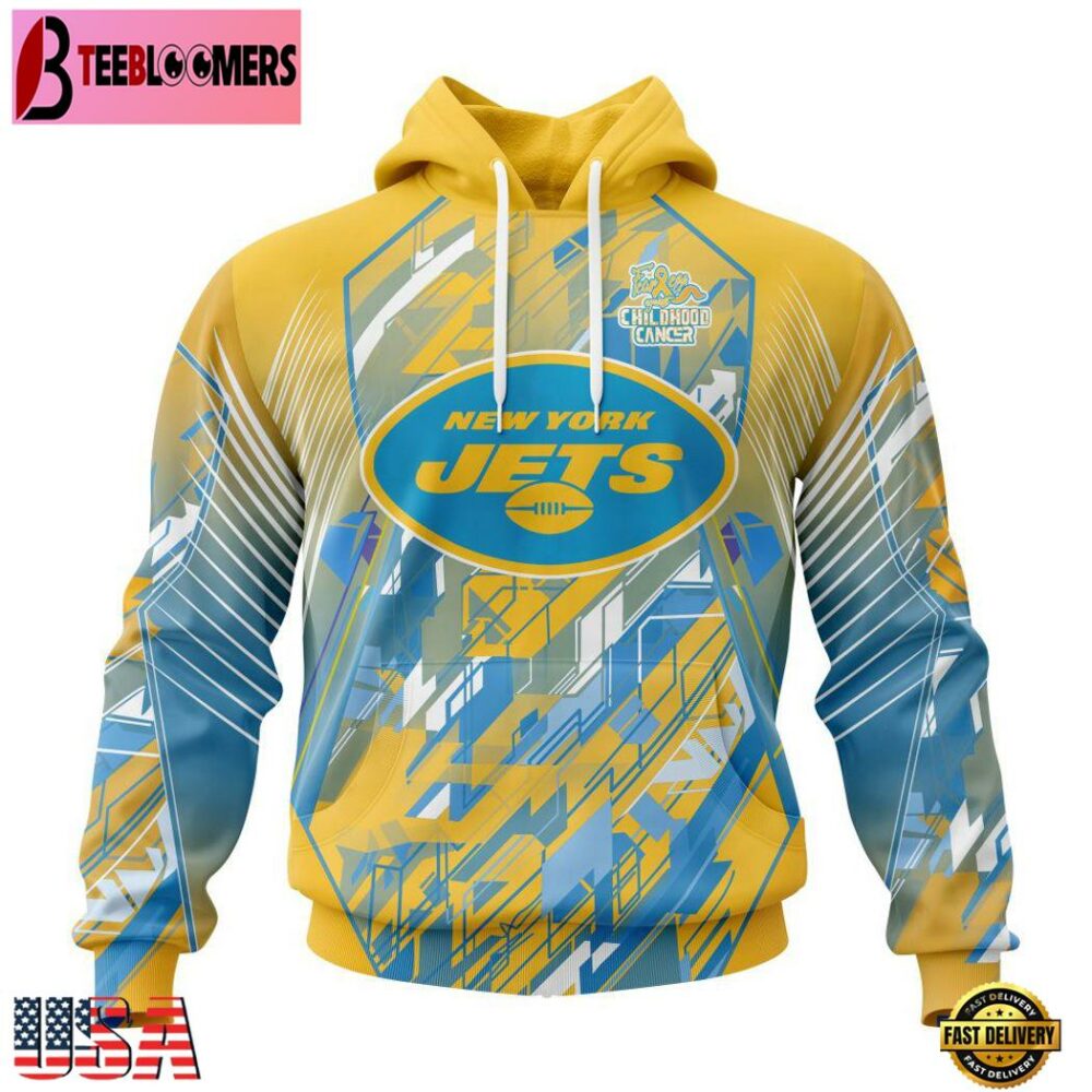 New York Jets Breast Cancer Hoodie