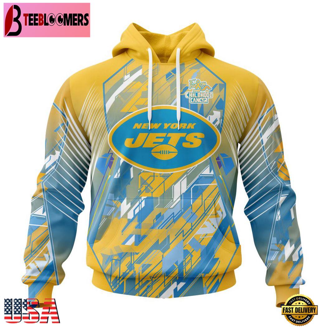 New York Jets Breast Cancer All Over Print Hoodie New York Jets Breast Cancer All Over Print Hoodie