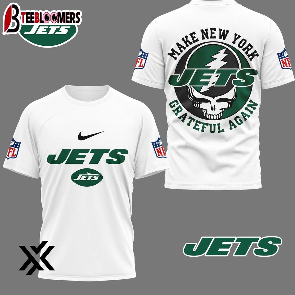 New York Jets Grateful Game Day 3D Shirt Gift For Fans