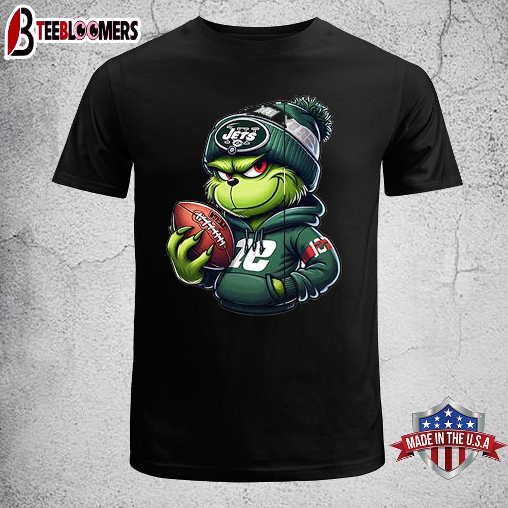 New York Jets Grinch Christmas Unisex T-Shirt