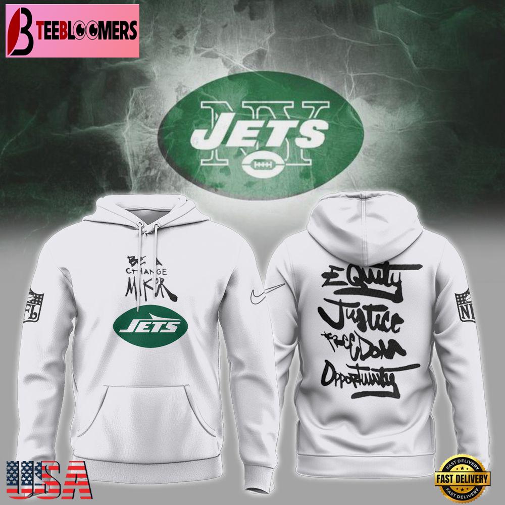 New York Jets Inspire Inspire Be A Change Maker NFL Hoodie