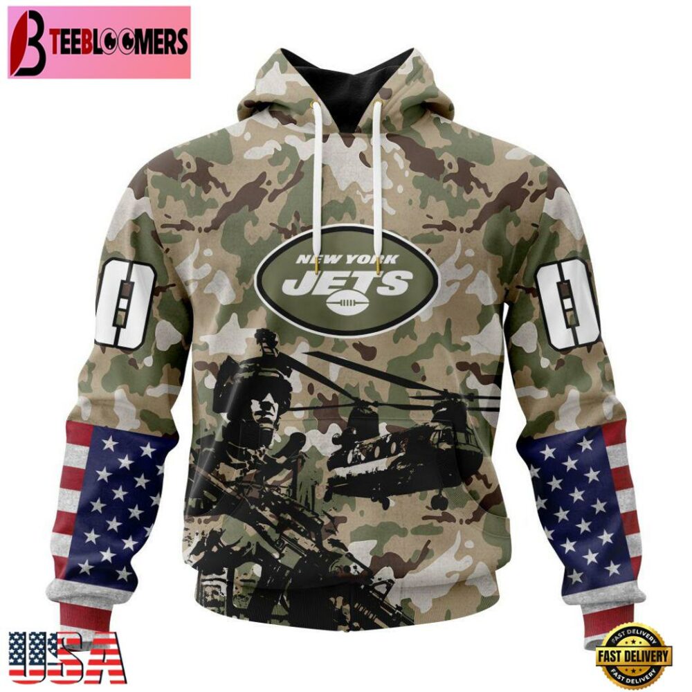 New York Jets Veterans Hoodie