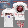 New York Rangers NHL MMIW Awareness 3D T-Shirt
