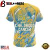 NFL Atlanta Falcons Football Childhood Cancers All Over Print T-Shirt