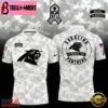 NFL Carolina Panthers Camo 2024 Salute to Service Polo Shirt