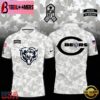 NFL Chicago Bears Camo 2024 Salute to Service Polo Shirt