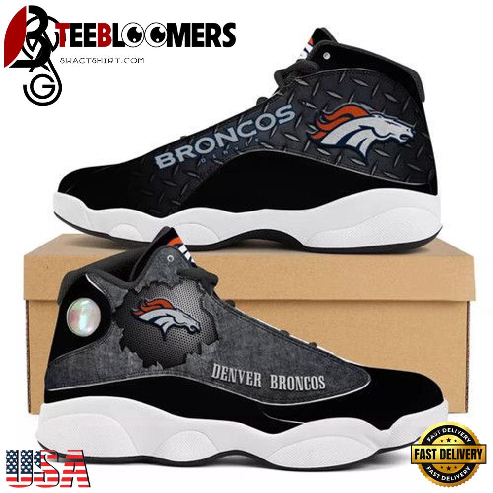 NFL Denver Broncos Air Jordan 13 Shoes - Gift For Fans