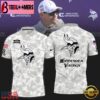 NFL Minnesota Vikings Camo 2024 Salute to Service Polo Shirt