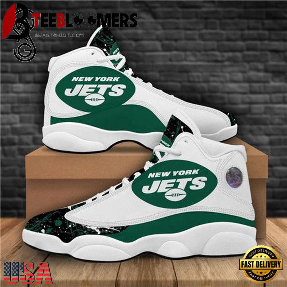 NFL New York Jets Air Jordan 13 Shoes - Gift For Fans