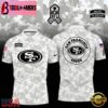 NFL San Francisco 49ers Camo 2024 Salute to Service Polo Shirt