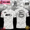 NFL Seattle Seahawks Camo 2024 Salute to Service Polo Shirt