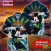 NFL Seattle Seahawks Mickey Mouse Surfing Custom Name Hawaiian Shirt