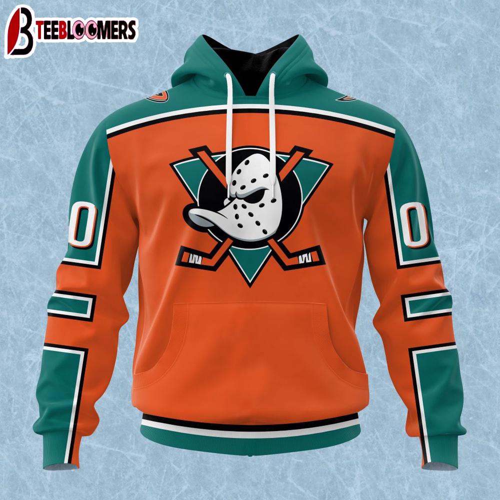 NHL Anaheim Ducks Colour Rush 3D Hoodie Shirt
