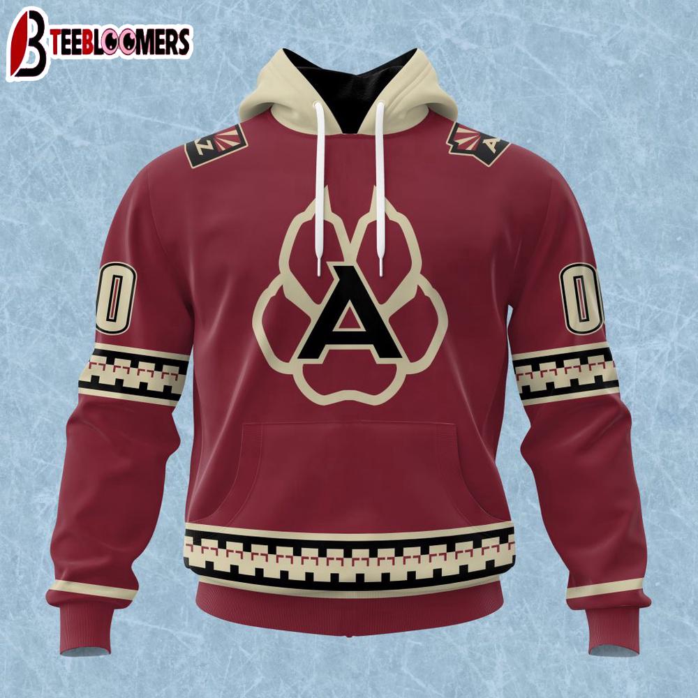 NHL Arizona Coyotes Colour Rush 3D Hoodie Shirt