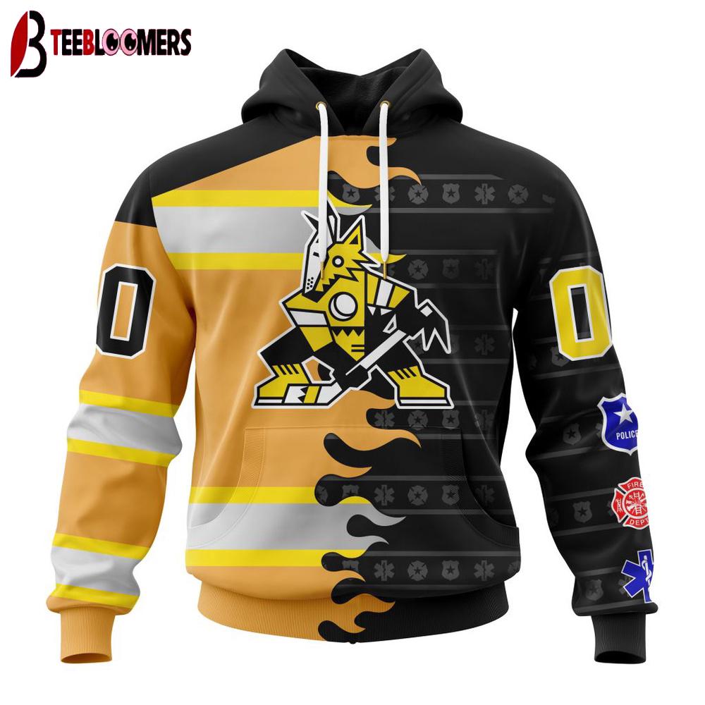 NHL Arizona Coyotes Special First Responders 3D Shirt